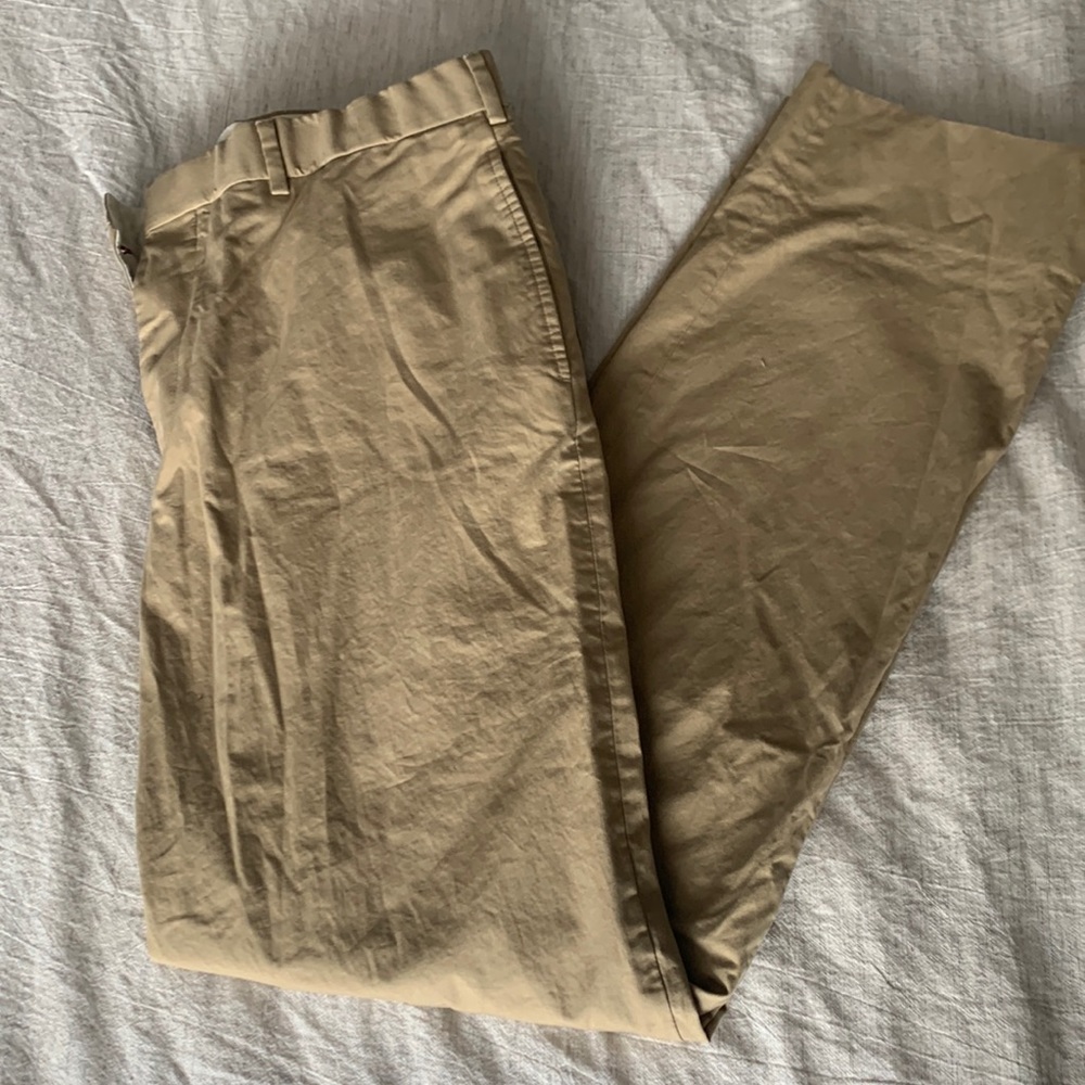 W34/L32 cotton Brooks brothers red fleece collection khakis